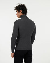 Load image into Gallery viewer, JT901 Charcoal Turtle Neck Long Sleeve Shirt
