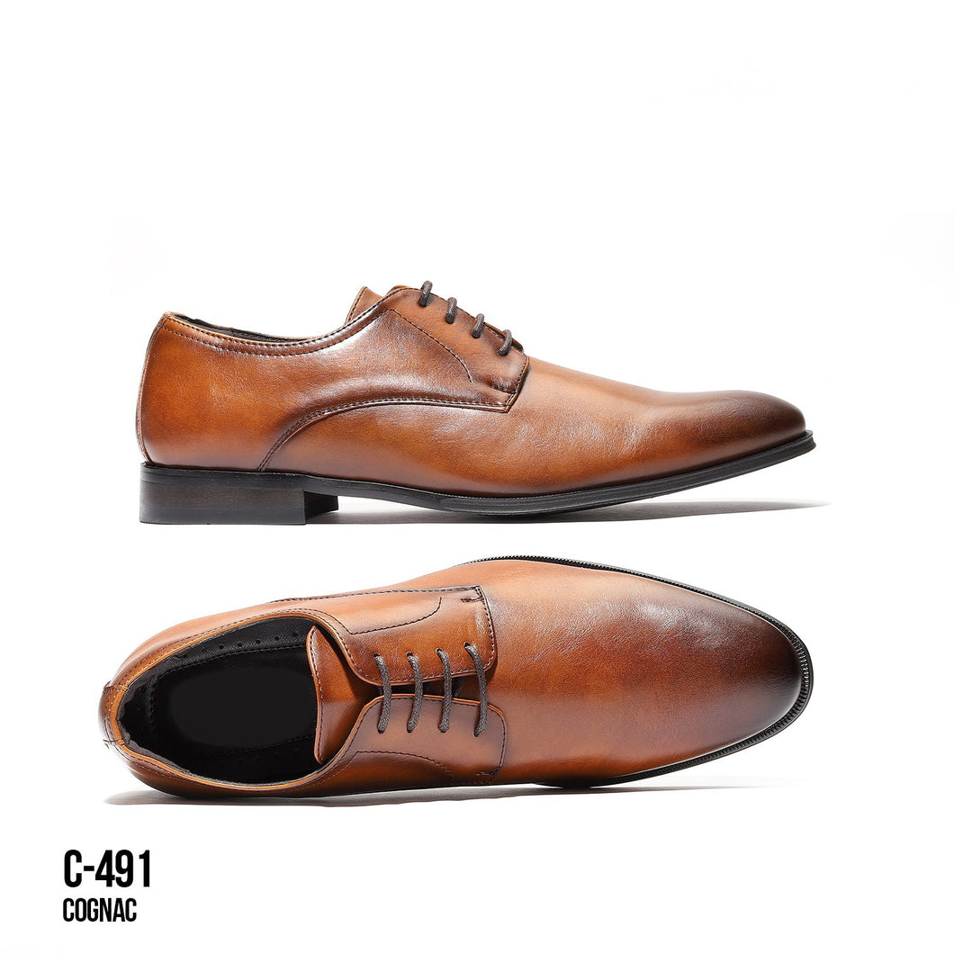C-491 Cognac Shoes