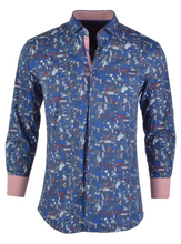 Load image into Gallery viewer, S-3175 Navy Modern Fit
