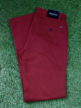 Load image into Gallery viewer, Wine Stretch Chino Pants Slim Fit / CTN-2
