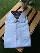 Load image into Gallery viewer, SC702-10 WHT Solid Stretch White Spandex Long Sleeve Shirt
