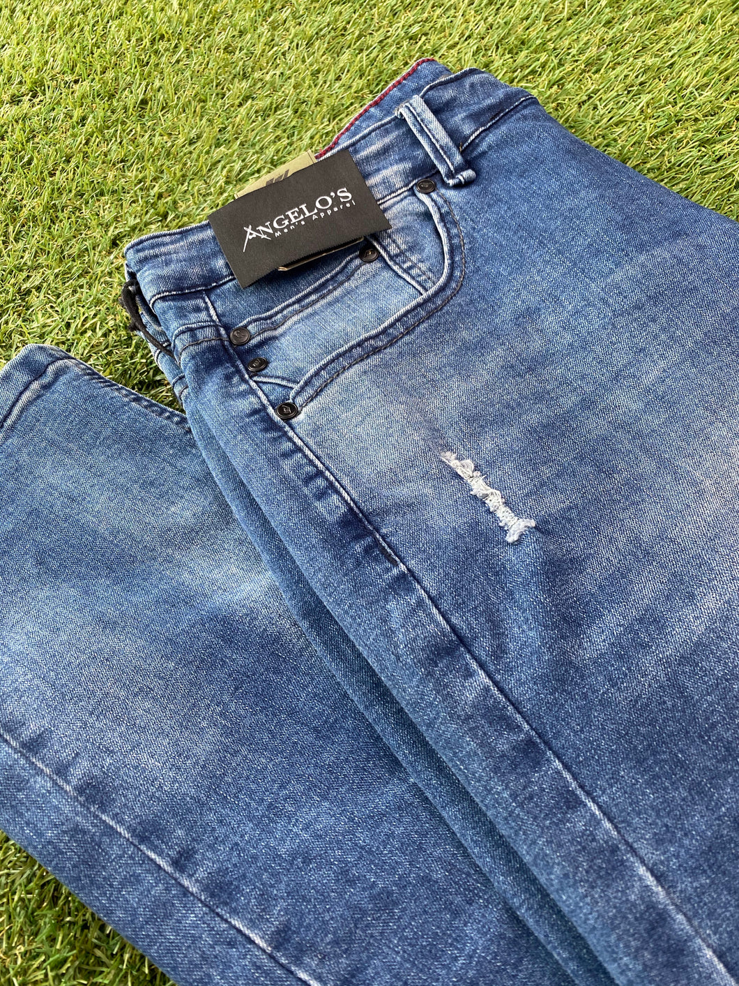 Dark Ripped Jeans KB605-6SK