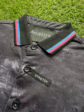 Load image into Gallery viewer, POL-Marble Black Polo Shirt Slim Fit
