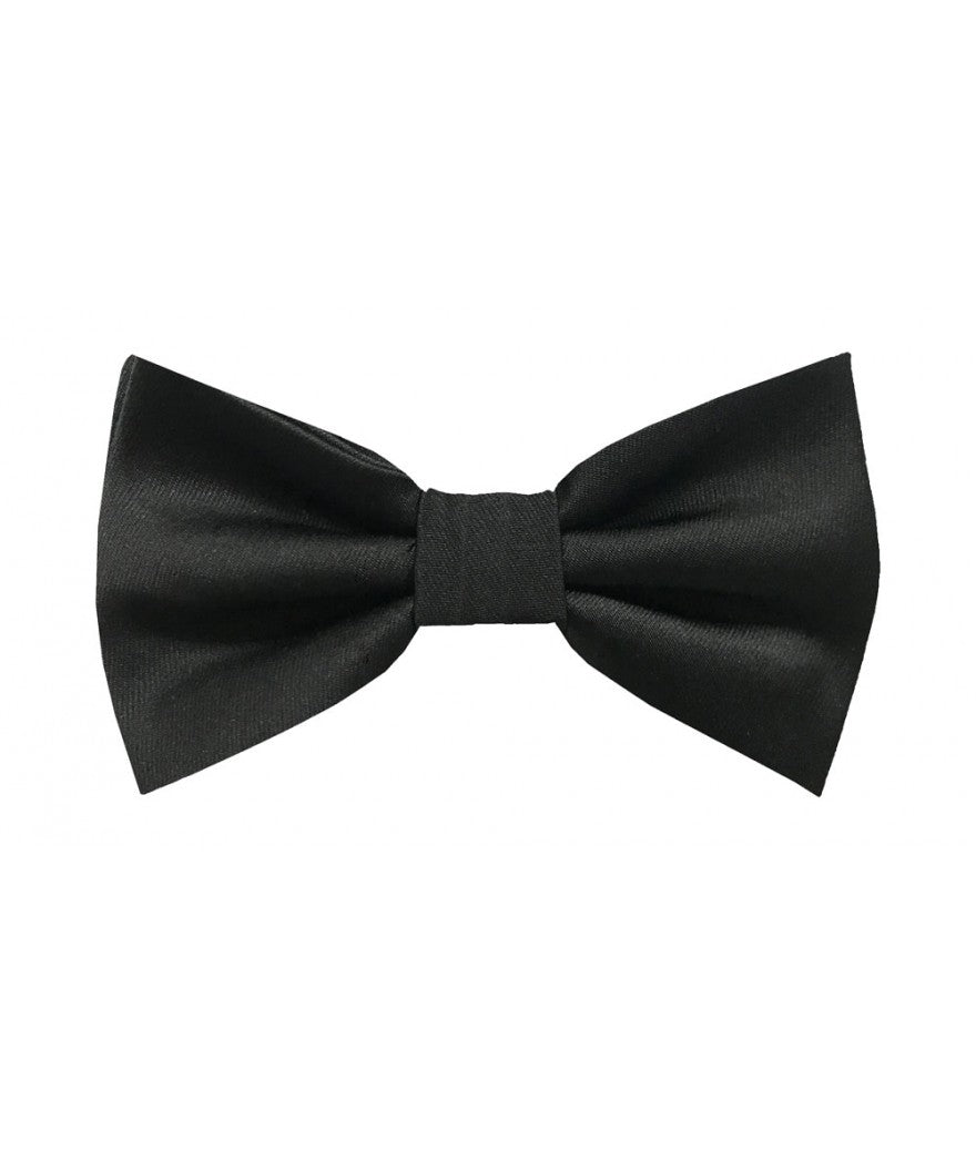 Kids Black Bow tie kbt100-B - Angelo's Men Boutique