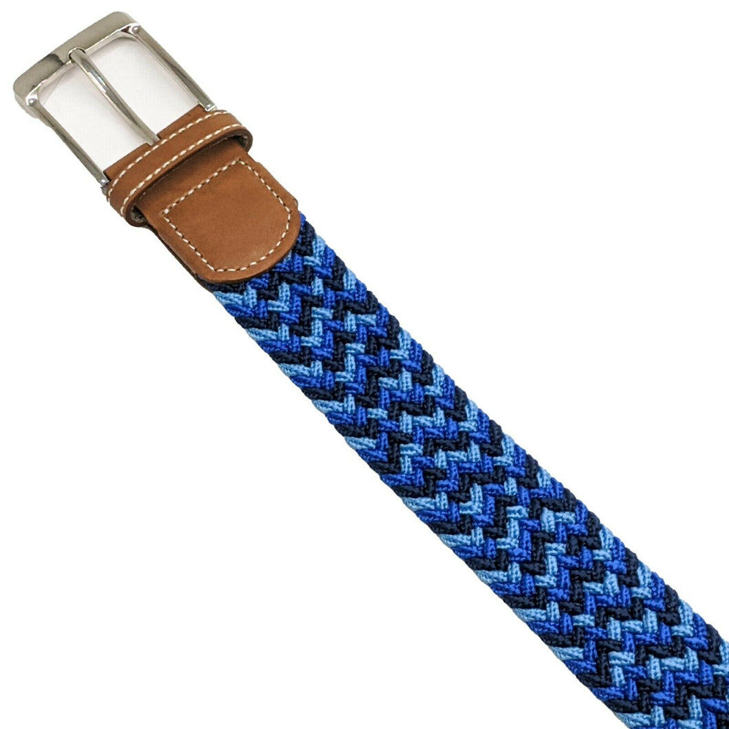 Premium Braid Belt Royal - Angelo's Men Boutique