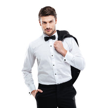 Load image into Gallery viewer, 602 B Tuxedo Slim Long Sleeve Shirt
